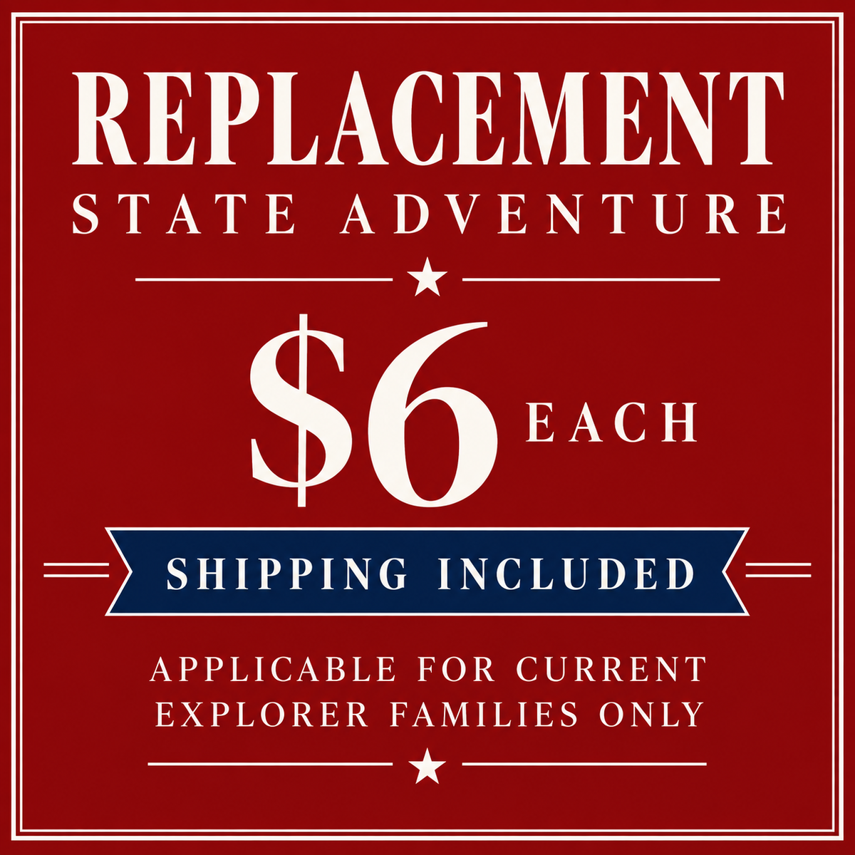 REPLACEMENT STATE ADVENTURE